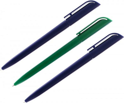 Набор ручек шариковых Uson 2 синие и 1 зеленая 
