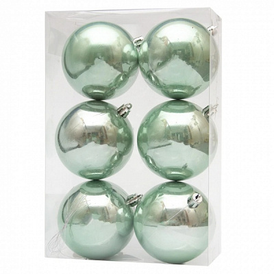 Набір куль Девілон 6 шт., 8х16х24 см, 891282 м'ятний