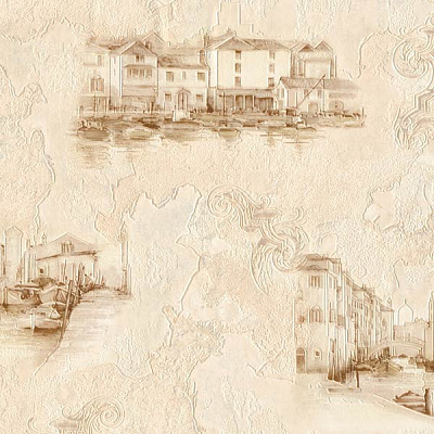 Шпалери зі спіненого вінілу Слов'янські шпалери Expromt Пристань 5639-02 0,53x10,05 м