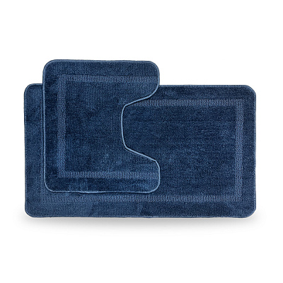 Набір килимків Dariana STANDARD 57x100+57x50 темно-синій