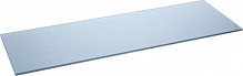 Полиця скляна 400x150 мм синій металік 