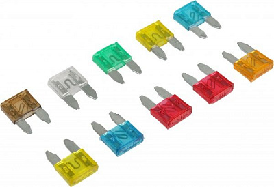 Предохранители Auto Assistance плоские мини AA10F-4 10 шт.