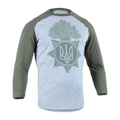 Футболка с длинным рукавом P1G Ball-T Национальная Гвардия [1270] Olive Drab 2XL р. 2XL olive drab 