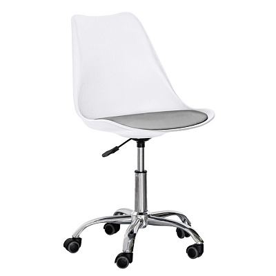 Кресло Evo-kids Capri H-231 W/G белый/серый