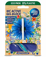 Блок Ambi Pur Active Gel-Block Голубые цветы, 45 г 838449
