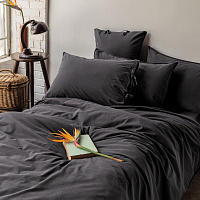 Комплект постельного белья SAVANNA BLACKY графитовый Issimo 