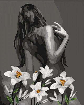 Картина по номерам Роковая женщина Идейка 