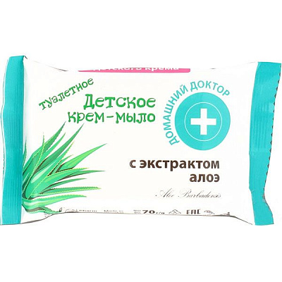 Мило дитяче Домашний доктор з екстрактом алое 70 г