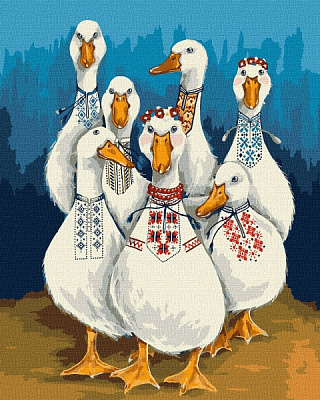 Картина по номерам Биологическое оружие 40x50 см Идейка 