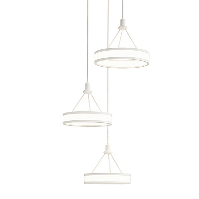 Світильник підвісний LIGHT SET VERBA LED 3 PL 2015 3x60 Вт білий