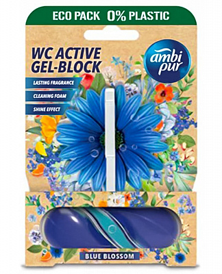 Блок Ambi Pur Active Gel-Block Голубые цветы, 45 г 838449