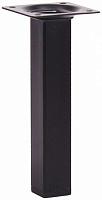 Меблева ніжка Larvij L61S15BL25 квадратная 25х25х150 мм чорна 