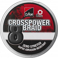 Шнур DAM 150м 0,22мм 13,5кг Crosspower 8-Braid