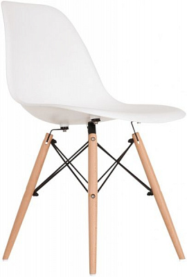 Стул обеденный GT Racer X-D10 бук/белый