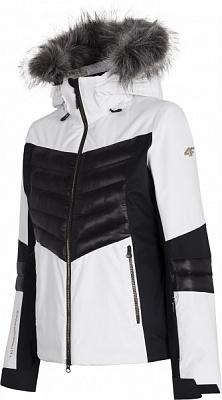 Куртка 4F D4Z20-KUDN101-10S р.XS белый