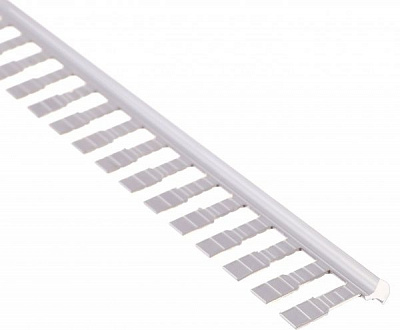 Порожек алюминиевый анодированный 45° Braz Line 25х6,5x3000 мм 