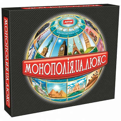 Игра настольная ARTOS GAMES Монополия Люкс
