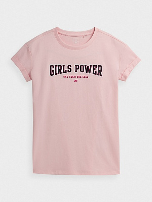 Футболка 4F 4FJAW21TTSHF150-56S розовый