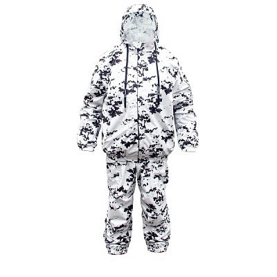 Костюм Expert ® Маскирующий черно-белый камуфляж XL-XXL (дождевик с мембраной)