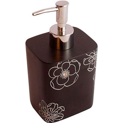 Дозатор для мила Trento Crystal nero BPO-0306A