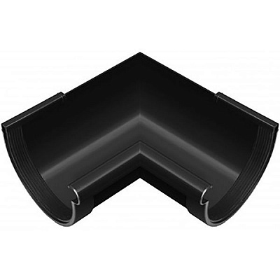 Угол RAINWAY Rainway внутренний 90° графитовый 130 мм графит 