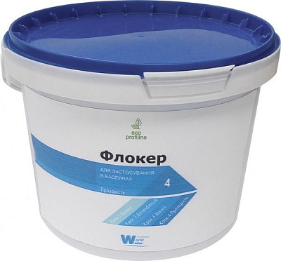 Засіб для освітлення води в басейні Флокер 2,5 кг Window World Water