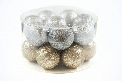 Набор елочных шаров 9354 d165 мм 9 см 16 шт./уп. 