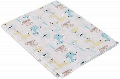 Пеленка Homeline Зверюшки 90х110 см разноцветный 989 