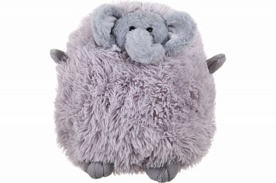 М'яка іграшка Bambinelli Слон круглий 32 см сірий ED23-0016-32