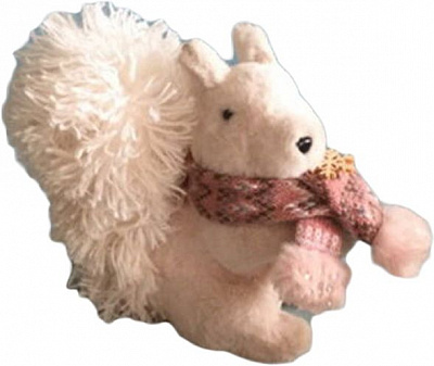 Декорация новогодняя Белка 19 см EPI-F90688 