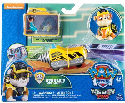 Игровой набор Spin Master Щенячий патруль: Спасательный мини-автомобиль 