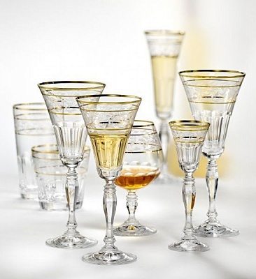 Набор бокалов для шампанского Victoria Q7820 180 мл 6 шт. Bohemia 