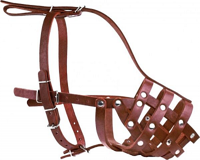 Намордник Collar твердый (доберман большой, овчарка, сеттер) коричневый