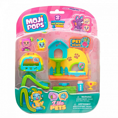 Игрушка Moji Pops Игровой набор MOJI POPS – ПИТОМЦЫ НА ПРОГУЛКЕ PMPSB216IN10 