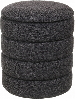 Скриня-пуф з системою зберігання темно-сірий Hive S 33.5х33.5х38.5 см