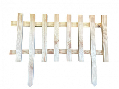 Декоративна огорожа для клумб 820х600 мм