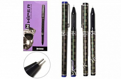 Ручка гелевая Hiper Boss HG-145 цвет черный 