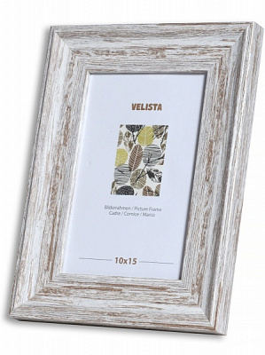 Рамка для фото Velista 32V-XY053-1v 1 фото 15x21 см бежевый с серым 