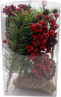 Декорація новорічна Міні підвіски в наборі 22 шт. EPI-W01-512/4