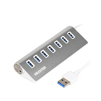 USB-хаб Maxxter HU3A-7P-01 USB 3.0 Type-A на 7 портов