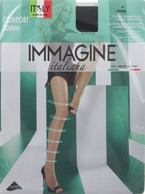 Колготки Immagine Confort nero р. 4 чорний 1 шт.