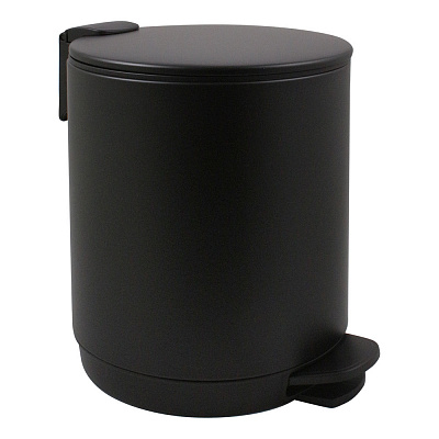 Відро з педаллю Trento Soft Close 5 л чорний