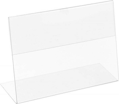 Держатель L-образный PVC-Pricer А4