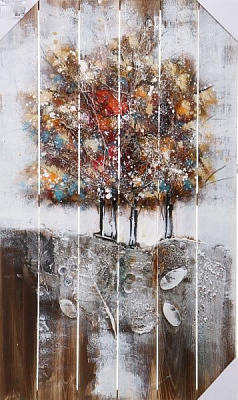 Картина Лес 54x90 см 