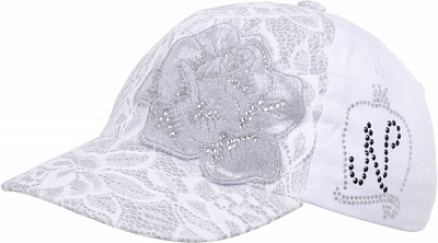Кепка для девочек Pampona 21 L 09 р.50 серебряный 