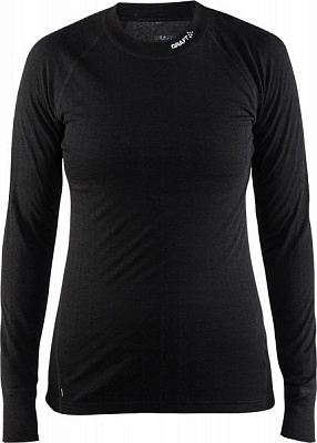 Термофутболка Craft NORDIC_WOOL_CN_W 1904113-9975 L чорний меланж