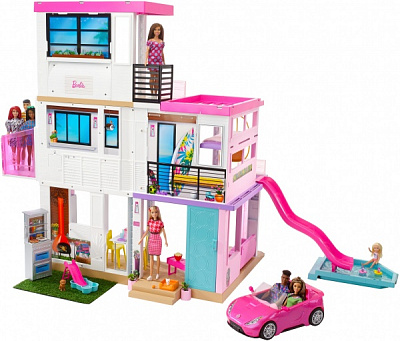 Домик для кукол Barbie Современный Домик Мечты