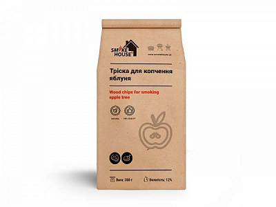 Щепа для копчения Smoke House яблоня 350 г