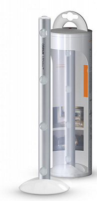 Ночник Ledvance на батарейках с подставкой 0,6 Вт серебряный LEDSTIX SI 