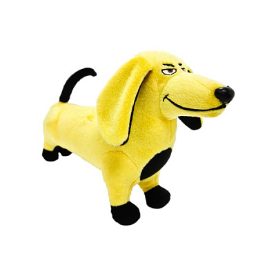 Мягкая игрушка WP Merchandise Такса Шалун 30 см желто-черный FWPDOGDAX22BG0000
